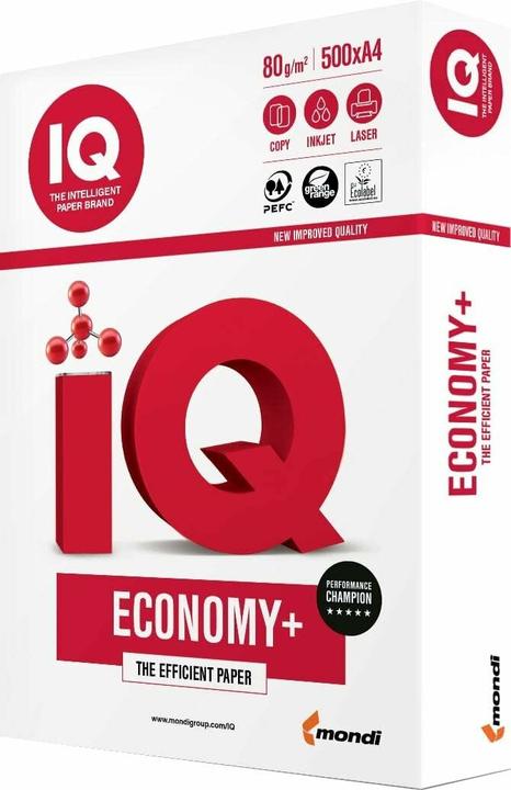 Produktbild IQ Kopierpapier ECONOMY+ DIN A3 80 g/qm 500 Blatt (80 g/m², 500 x, A3)