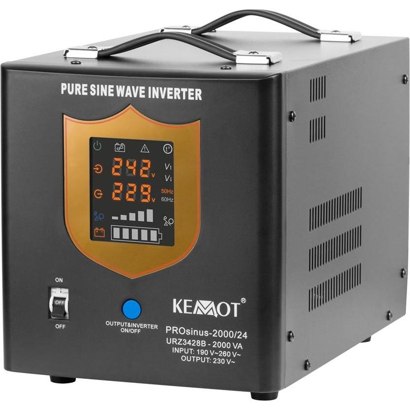 Kemo, Spannungswandler, Unterbrechungsfreie Stromversorgung 24V 230V 2000VA