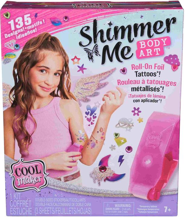 Produktbild Spin Master CLM Shimmer Me Tattoo Studio