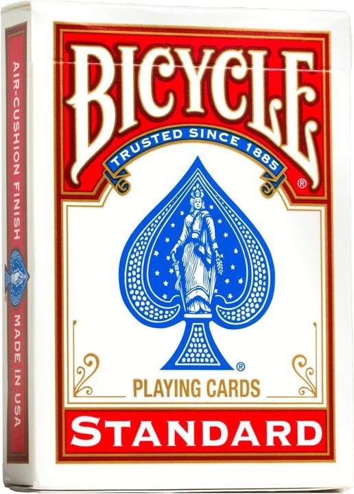 Actual product image Bicycle Rider Back cards in a 4-pack