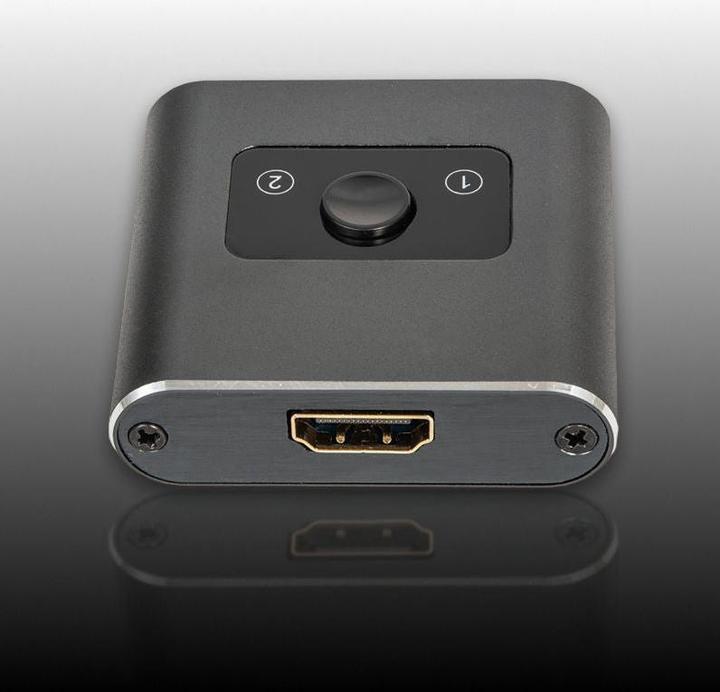 Actual product image Hermex HDMI switch HDMI distributor HDMI switch 4K@60Hz bidirectional