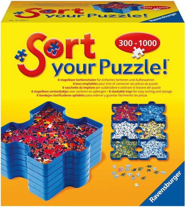 Ravensburger Vassoi d'arte impilabili (1000 pezzi)
