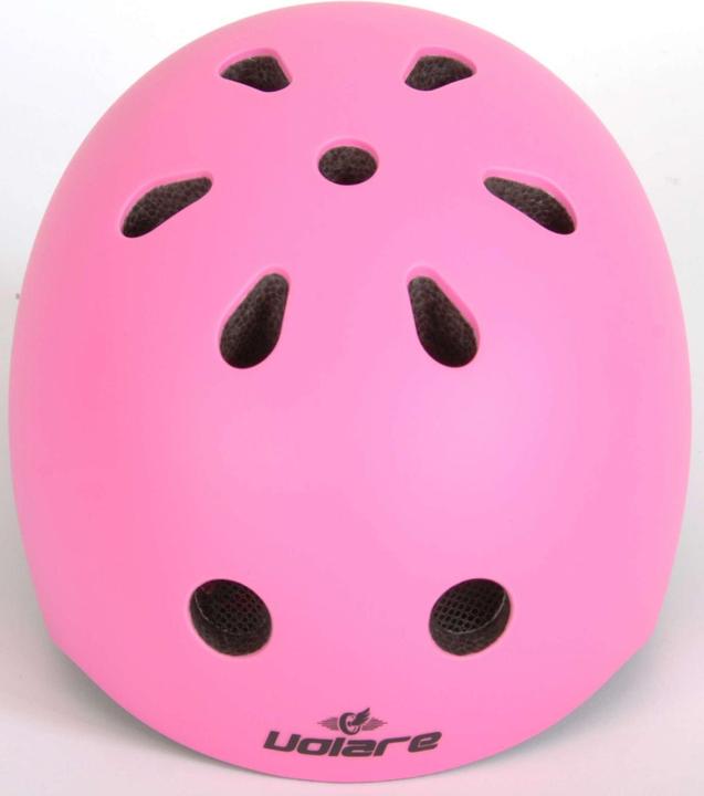 Immagine prodotto Volare Casco da bici per bambini rosa - sicurezza e stile per bambini avventurosi! Casco regolabile (45 - 51 cm)