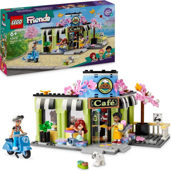 Produktbild LEGO Heartlake City Café (42618, LEGO Friends)