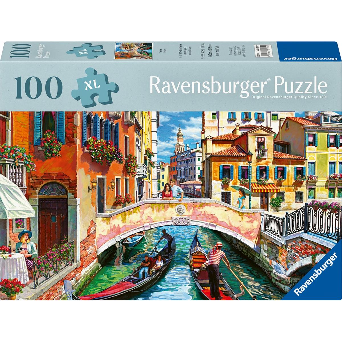 Thumbnail - Ravensburger Puzzle 12001365 - Venedig - Puzzle für ältere Menschen und Senioren, mit 100 extra (100 Teile)