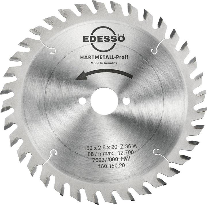 Produktbild Magni Edessö Kreissägeblatt-HM Profi 150 x 20 mm, 36 Zähne, 1.601502E+7