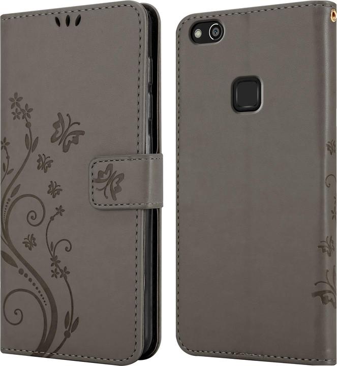Actual product image Cadorabo Flower Book Cover (Huawei P10 Lite)