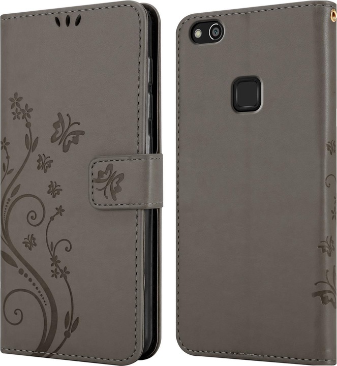 Actual product image Cadorabo Flower Book Cover (Huawei P10 Lite)
