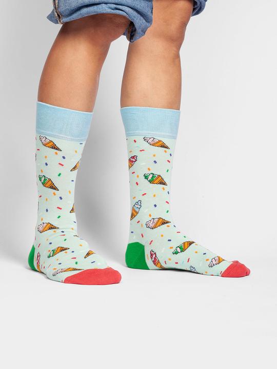 Actual product image DillySocks Ice Cream Party (Single pack, 36 - 40)