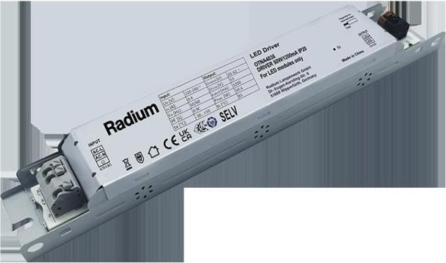 Actual product image Radium Control gear IP20 AC/DC OTNA4035 1200mA 50W LBH 245x30x21mm
