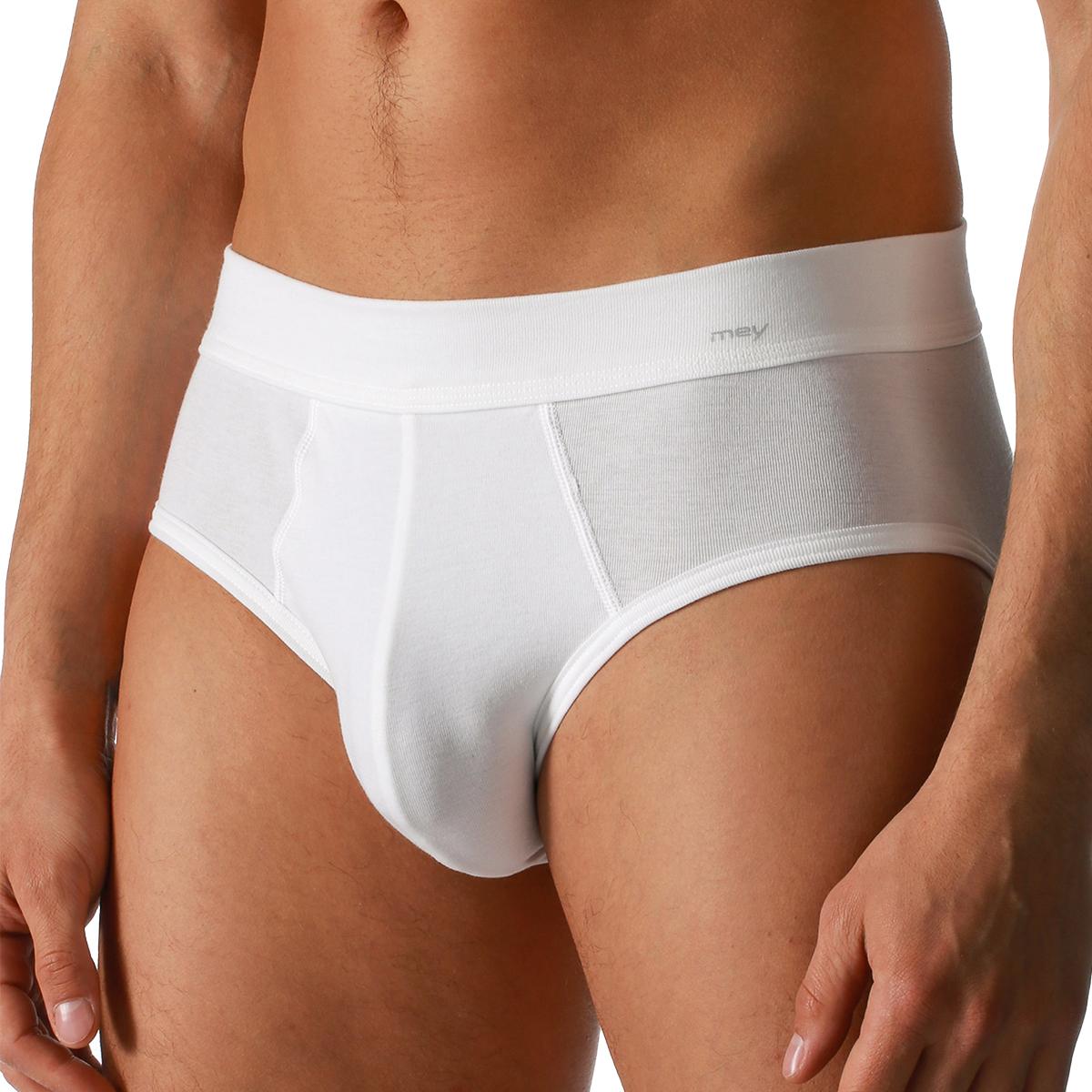Thumbnail - Mey, Herren, Unterhosen, 2er Pack Noblesse Slip / Unterhose, Weiss, (XXL, 2er Pack)