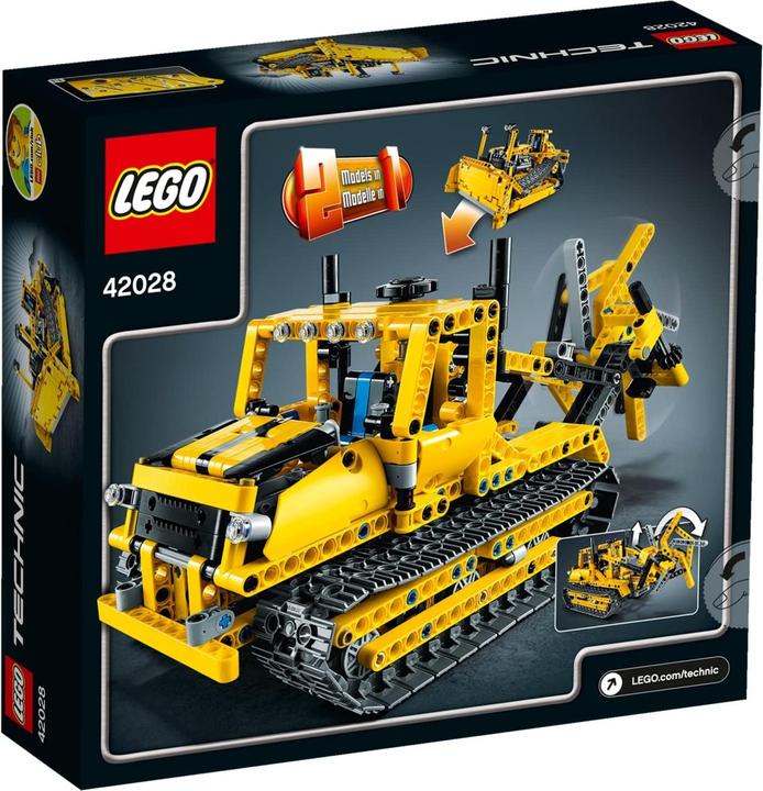 Actual product image LEGO technical bulldozer (42028, LEGO Technic)
