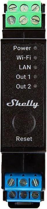 Actual product image Shelly Pro 2PM