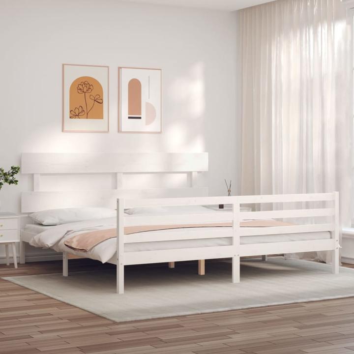 Produktbild vidaXL Bettrahmen (200 x 200 cm)