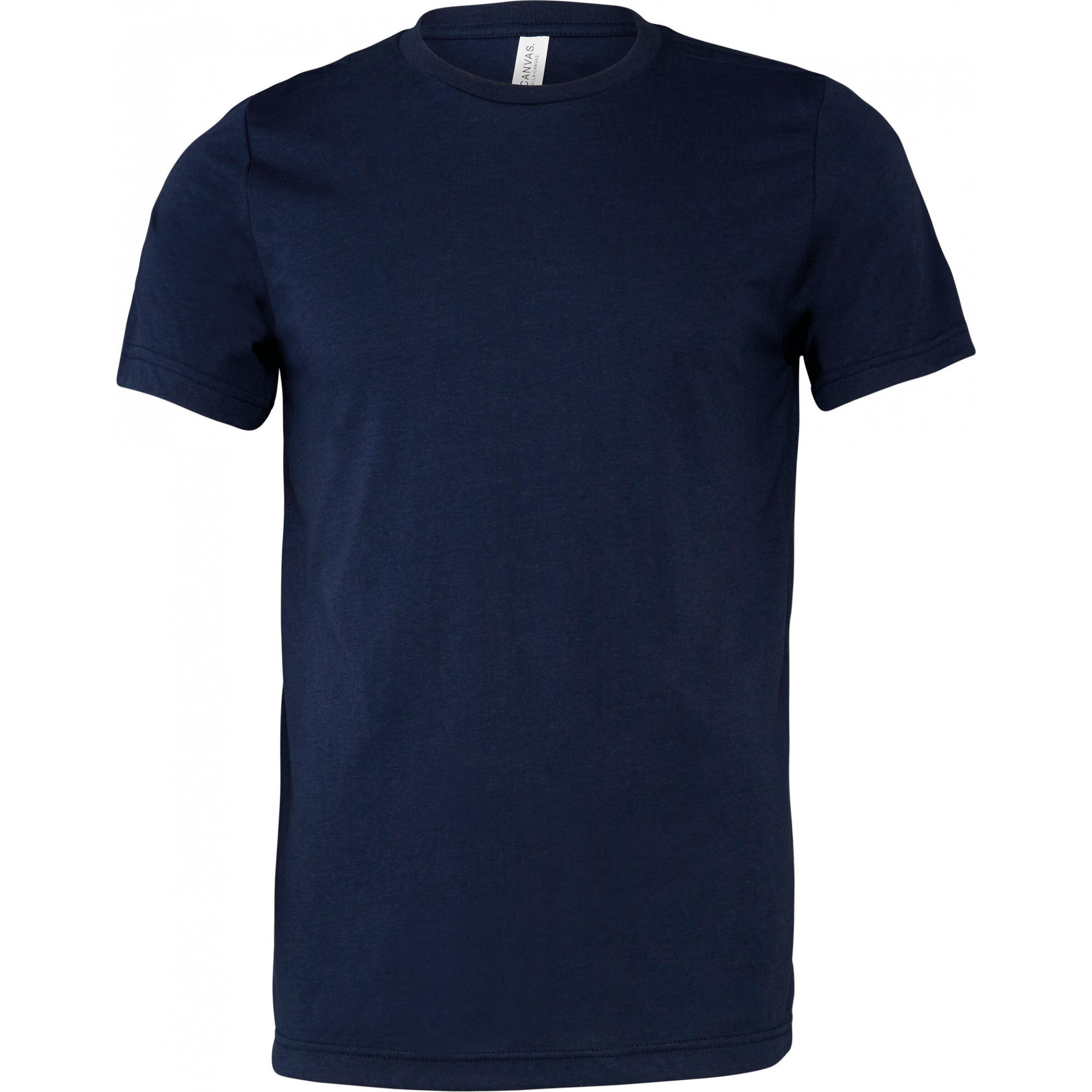 Bella Canvas, Herren, Shirt, Triblend Tee, Blau, (M)
