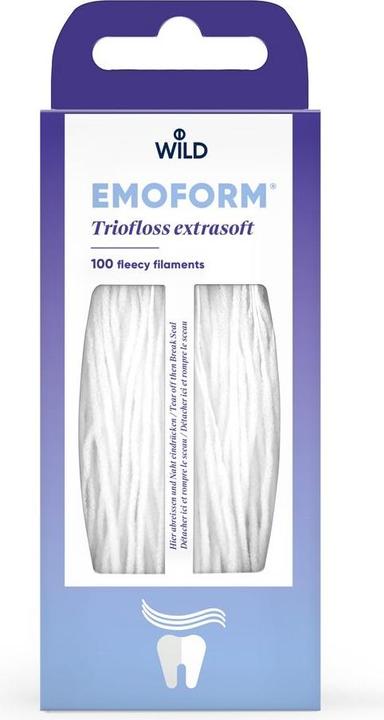 Actual product image Emoform Teeth Triofloss extra soft (0.63 m)