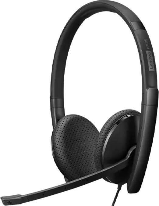 Image du produit Lenovo Wired Voip Headset Uc (Filaire, USB-C)