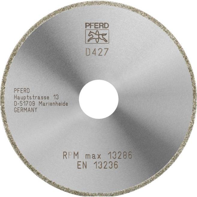 Pferd, Sägeblatt, Dia.- und CBN-Trennwerkzeuge Galvanik D1A1R 115-2-22,23 D 427 GAD