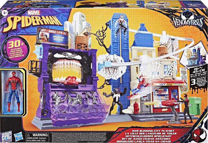 Image du produit Spiderman Spd 4in Venomversus Web City Showdown