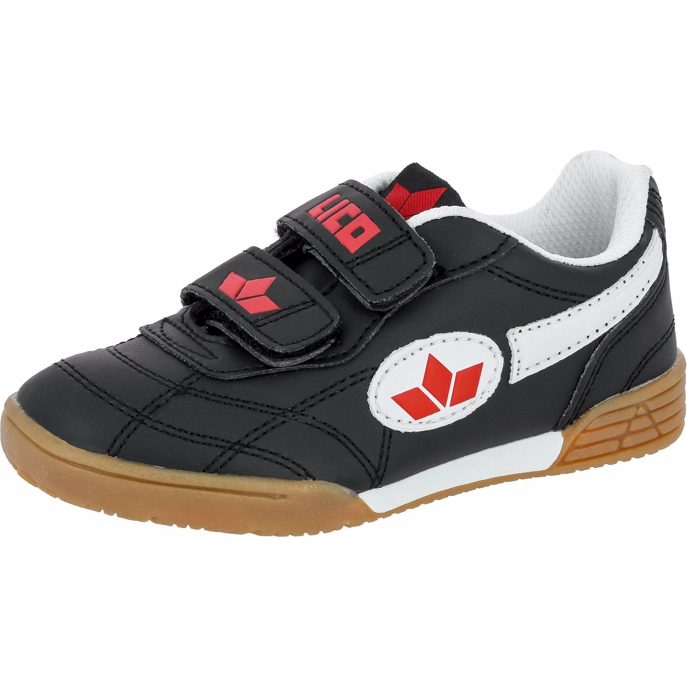 Lico, Jungen, Hallenschuhe, Bernie V (32), Schwarz