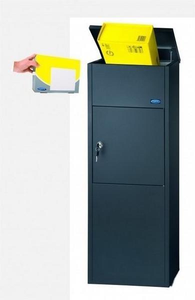 Actual product image Rottner Parcel Keeper 1000 Mailbox Post Mounted Mailbox Steel