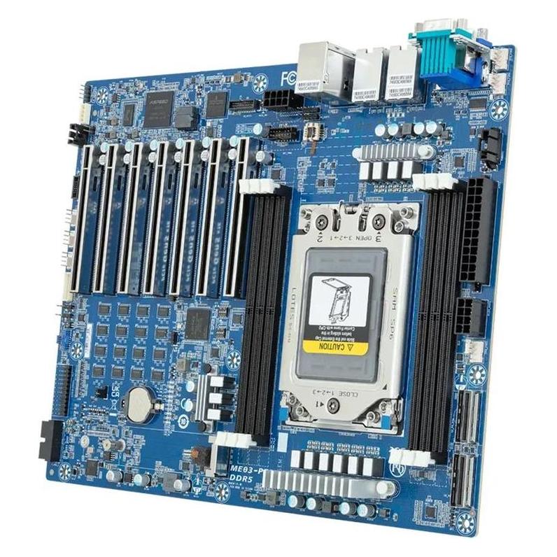 Gigabyte Mainboard ME03-PE0 AMD EPYC ATX Sockel SP6 Bulk (SP6, ATX), Mainboard