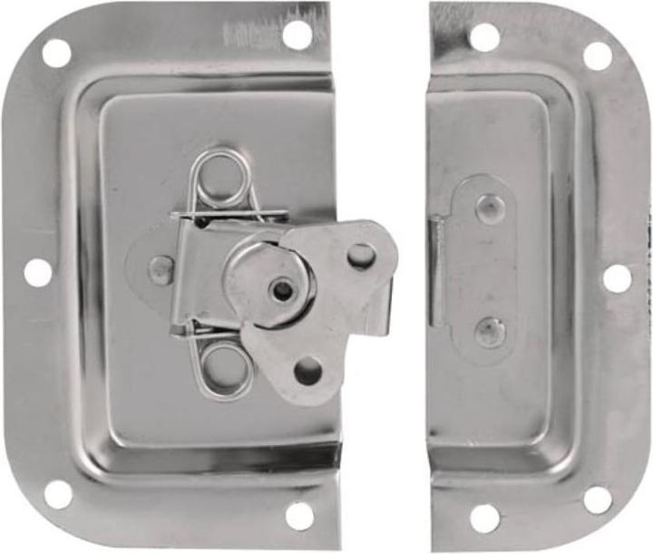 Produktbild Velleman BUTTERFLY-VERSCHLUSS, WEIssES METALL, 105 x 102mm (1 Stk.)