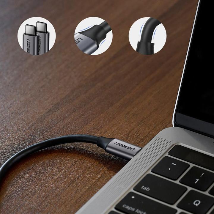 Produktbild Ugreen USB C – USB C (1.50 m, USB 3.1, 60 W)