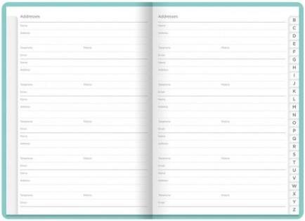 Image du produit Letts Carnet d'adresses Dazzle (A5, Couverture rigide)