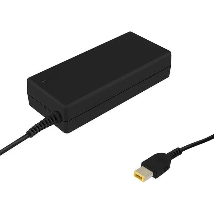 Qoltec Netzteil - Wechselstrom 100-240 V - 90 Watt (90 W), Notebook Netzteil, Schwarz
