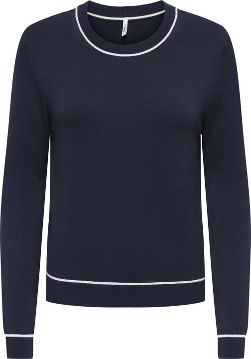 Produktbild Only Onlandrea Ls Contr O-Neck Knt Noos (M)