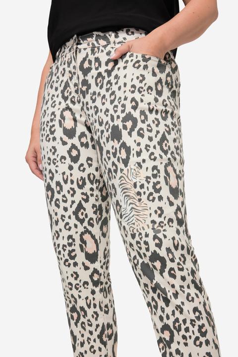 Produktbild Miamoda Hose, Slim Fit, Leo mit Tigerdruck, 4-Pocket (48)