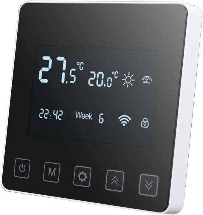 Actual product image Swarey WiFi thermostat