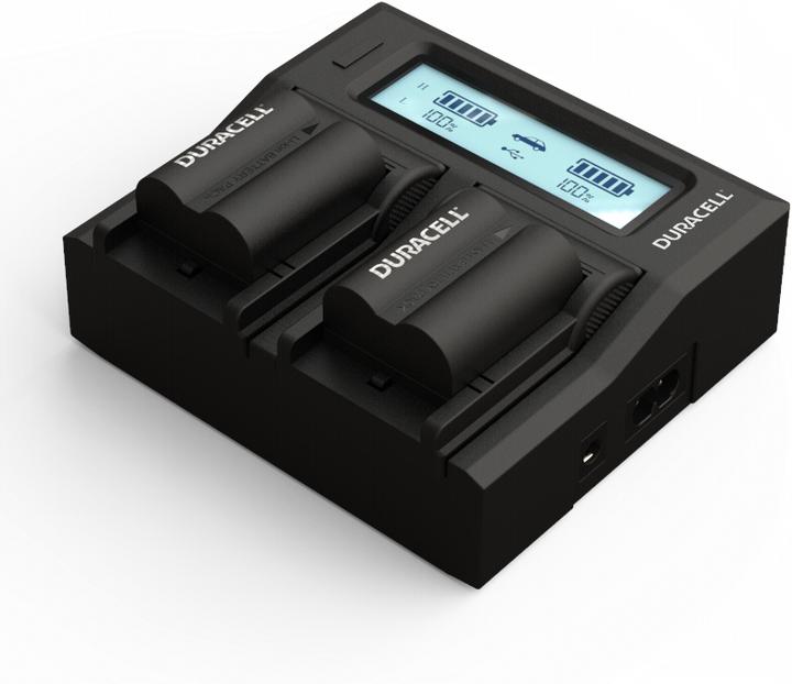 Produktbild Duracell Dual Ladegerät für DR9668/CGA-S006 (Kamera Akku Ladegerät)