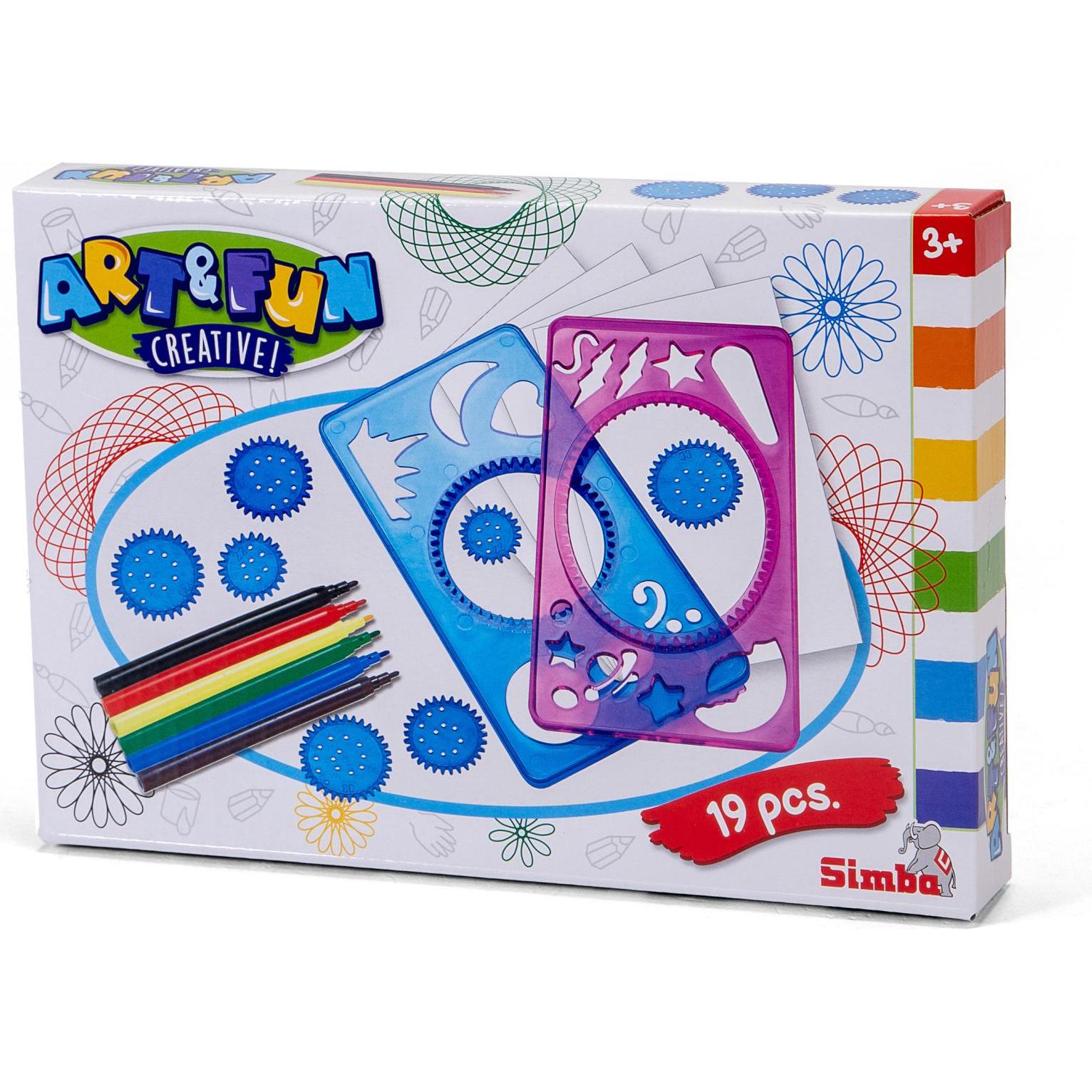 Simba A&F Set Malschablonen (106334750)