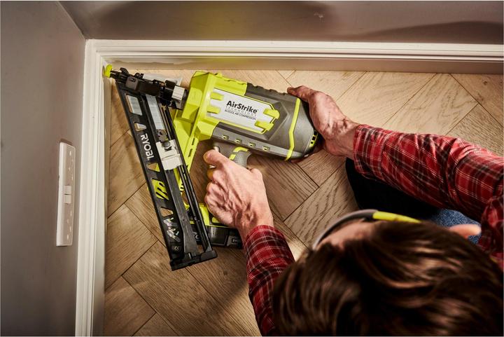 Actual product image Ryobi Battery Nailer Airstrike 15G