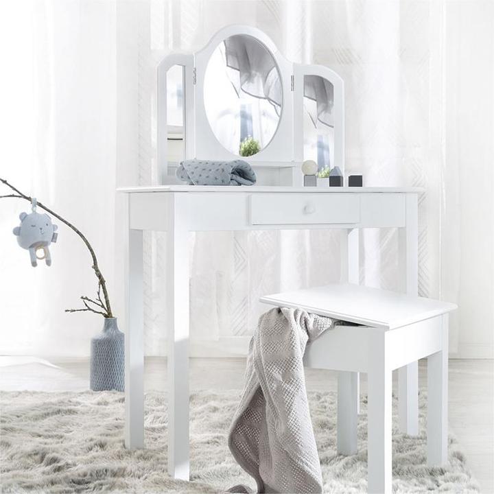 Actual product image Roba Make-up set with stool (68 x 32 x 106 cm)