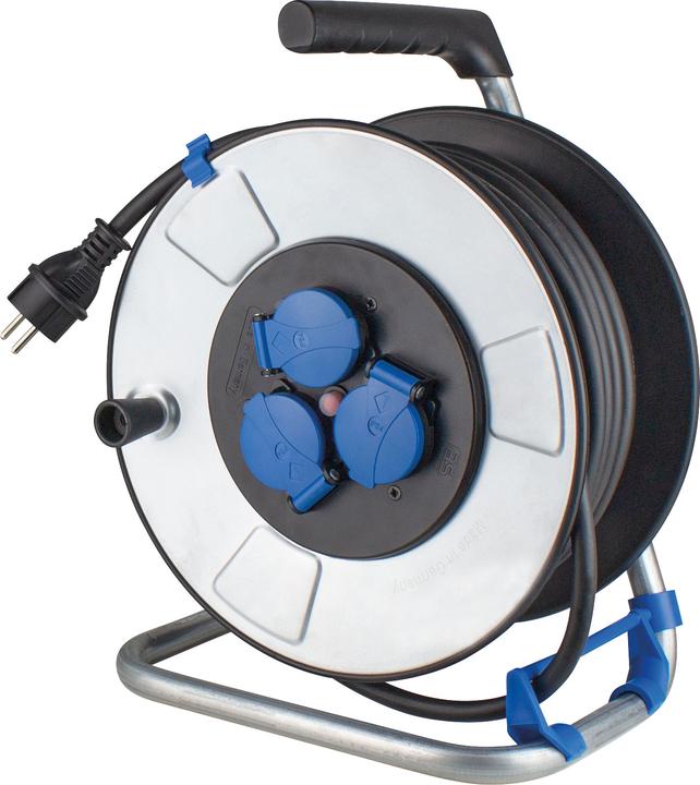 Actual product image As - Schwabe Metal cable reel with protective insulation (40 m, 2.50 mm²)