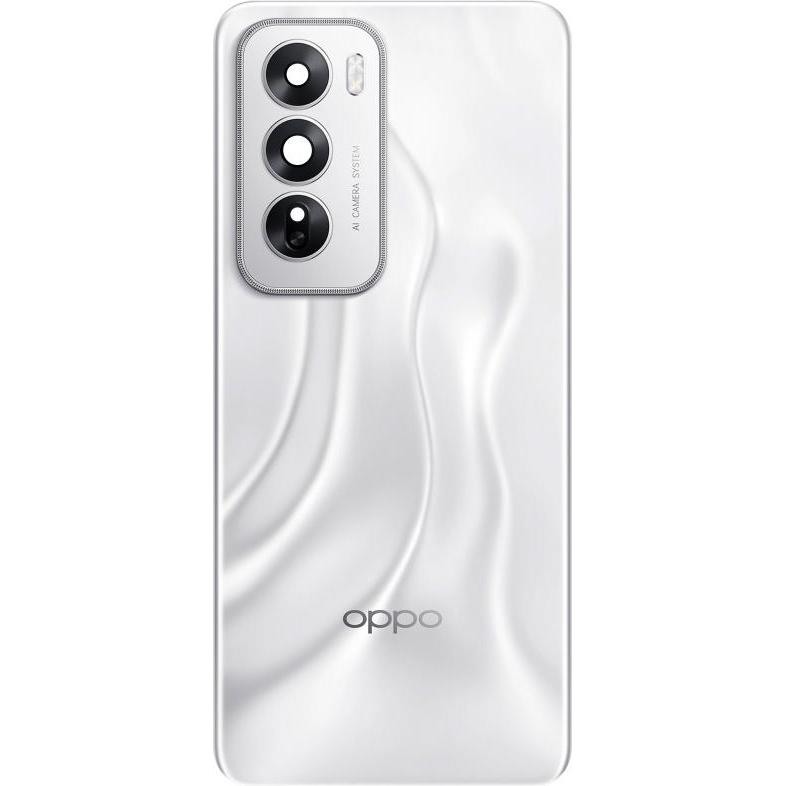 OPPO Akkudeckel für Reno12, Astro Silber, Batteria smartphone