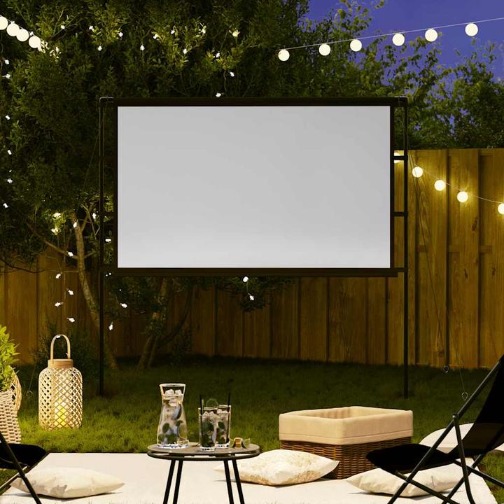 Produktbild VidaXL Beamer Leinwand mit Ständer 84 Zoll 16:9 Projektionswand Leinwand (84", 16:9)