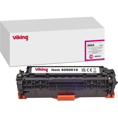 Viking, Toner, Tonerkartusche Kompatibel HP 305A CE413A Magenta (M)