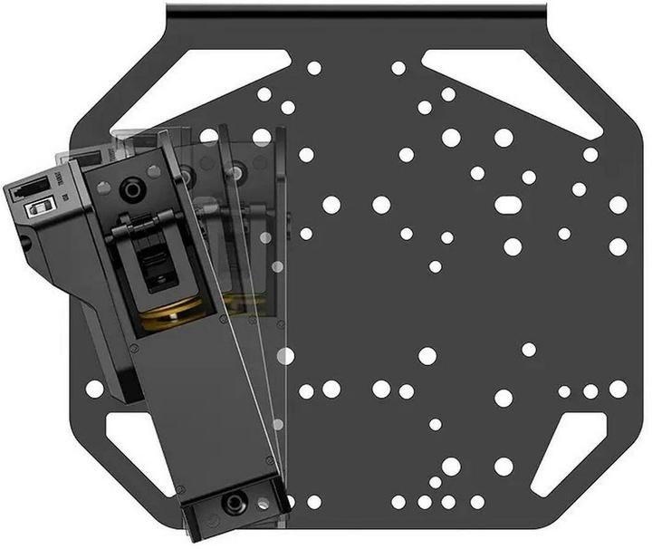 Actual product image Moza Universal mounting plate for switches and handbrake (PC)