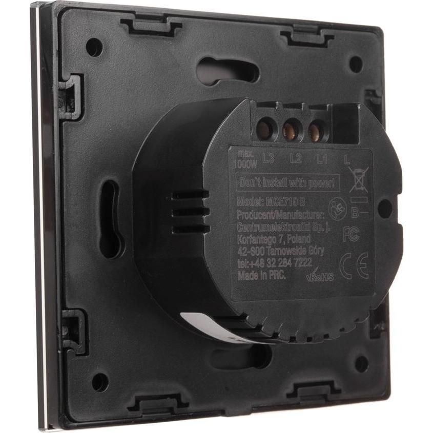 Maclean, Interruttore Luce + Tapparelle, Interruttori A Sfioramento, Interruttori Luminosi, Interruttori A Croce, Interruttori A Parete