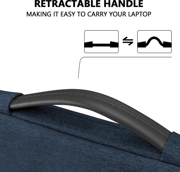 Immagine prodotto Only-Bags.Store Custodia per notebook Lenovo Thinkpad Ideapad HP Acer Dell Notebook Chromebook, MacBook Air M2 2023 (14", Acer, CV, Dell, Lenovo)