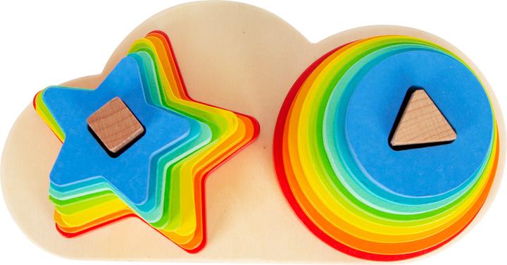 Actual product image small foot Pin game Rainbow