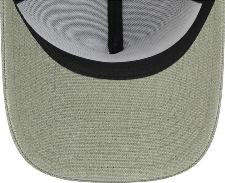 Actual product image New Era A-Frame Trucker Canvas Cap - Las Vegas Raiders olive (One size)