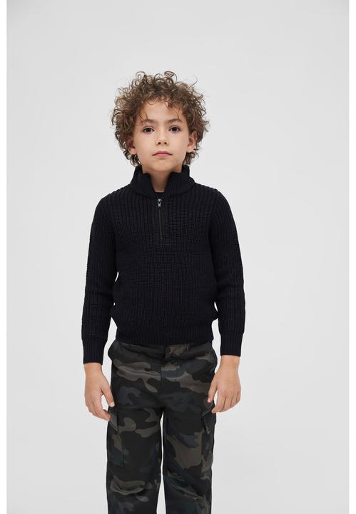 Actual product image Brandit Kids Navy Troyer Sweater - 16227 (122, 128)
