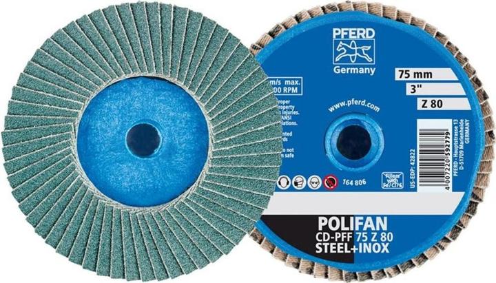 Image du produit Pferd Fächerschleifscheibe (80)