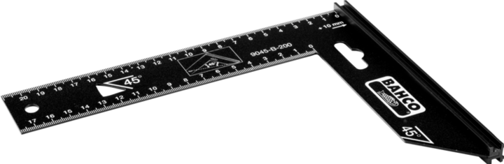 Produktbild Bahco Präzisionswinkel mit Stahlblatt 400 mm