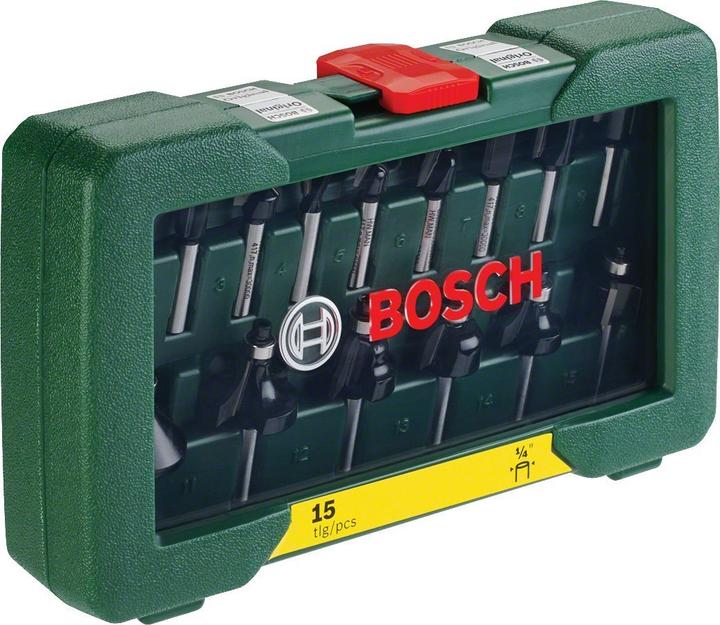 Actual product image Bosch Zubehör HM milling cutter set